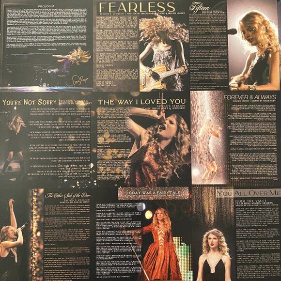 Taylor Swift - Fearless (Taylor's Version) (3xLP, Album, Ltd, Red) - Picture 2 of 5